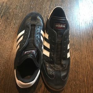 Adidas Samba shoes black and white
